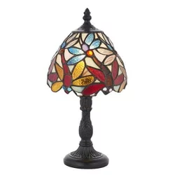 Endon 64246 - Stona lampa Tiffany LORETTE 1xE14/40W/230V O 15 cm