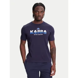 Kappa Majica 351U8KW 193 Mornarsko modra Regular Fit