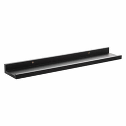 FIVE Zidna polica FIXY 58x10x4 cm mdf, Crna