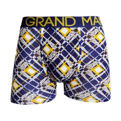 Moške boksarice Grand Man Urban DIamond rumena