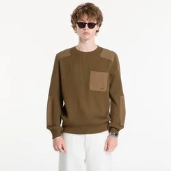 Pulover A.P.C. Pull Mallarme Olive L