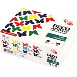 Rosa Talent Set akrilnih barv 12x20ml