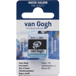 Van Gogh Watercolour Pan Ivory Black