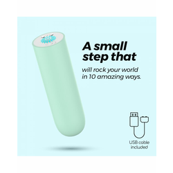 Mini vibrator Crushious Quackers zelen