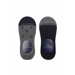 Scalpers Stopalke mornarska/temno siva