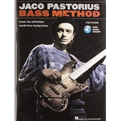 JACO PASTORIUS BASS METHOD + AUDIO ACCESS