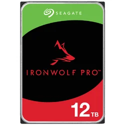 SEAGATE IronWolf PRO NAS 12TB disk, 8.89cm (3.5), SATA 6Gb/s, 7200 obratov/min - ST12000NT001