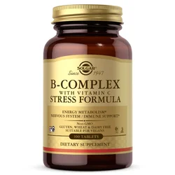 Solgar Kompleks Vitamin B + Vitamin C, 100 tableta