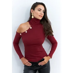 Cool & Sexy Ženska bluza EY2947, Bordo