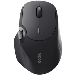 Rapoo Bežični miš, 2.4GHz, Bluetooth, USB, Crni