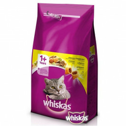 WHISKAS briketi, hrana za mačku, piletina 300g