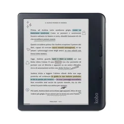 RAKUTEN KOBO Libra Colour Black Bundle + KOBO Stylus