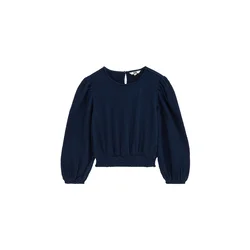 WE Fashion Bluza temno modra