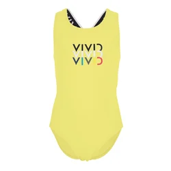 VIVID Enodelne kopalke modra/apno/črna/bela