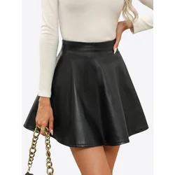 Cupshe Krilo Leather črna