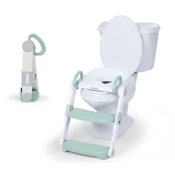 Ingenuity Foldaway sklopivi adapter za WC šolju sa stepenikom i ručkama