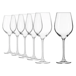 6-piece water glass set, crystalline glass, 500 ml, Splendour - Kros