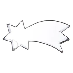 Orion Jeklen modelček za piškote, oblika božične zvezde, 6,4 cm