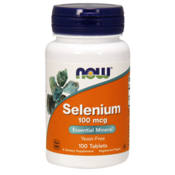 NOW Selen 100 mcg, 100 tableta