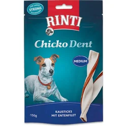 RINTI FI91640 Chicko Dent M Pletenica za žvakanje sa pačetinom 150 g Dentalna poslastica za pse