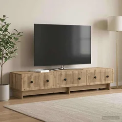 TV ormar 147 x 34,5 x 30 cm Hrast artisan Konstruirano drvo