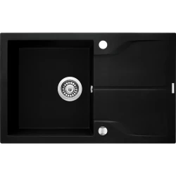 Deante ZQN N113 Granitna sudopera Andante 78/N/O, Crna