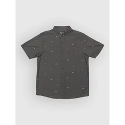 Salty Crew Crew Ss Button Up Shirt charcoal