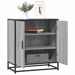 Komoda boja hrasta sonome 68x35x76 cm konstruirano drvo metal