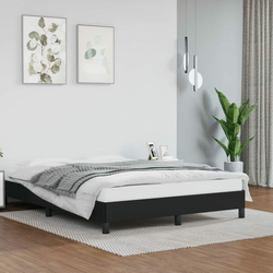 Okvir za krevet crni 140x190 cm od umjetne kože