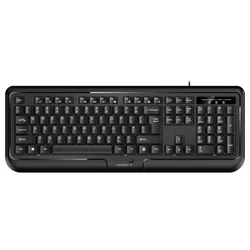 Genius KB-118 II/PS/2/ CZ-SK postavitev/črna 31310051410