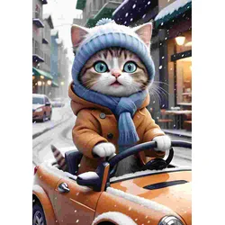 Yazz - Puzzle Voznica Kitty - 1 000 kosov