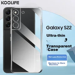 Koolife Maska za mobilni telefon Samsung Galaxy S22, Providna