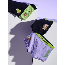Sinsay - Pamučne bokserice 4 pack SpongeBob - ljubičasta