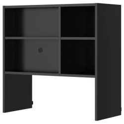 METOD Zid.okv.elem. za ugradni aspirator, Crnosiva, 80x37x80 cm