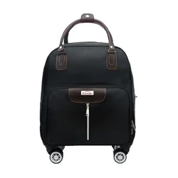 INF Ročna torba Kovček na kolesih Black, (21550048)