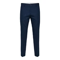 SELECTED HOMME Hlače na rob Oasis, modra