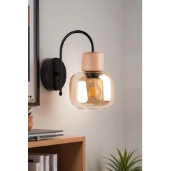 Opviq Zidna lampa 9068-1A, Crna