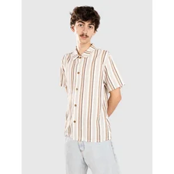 Rhythm Paisley Stripe Shirt cedar