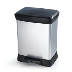 Curver Kanta za otpatke Deco, 30l, Silver