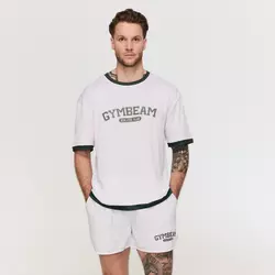 GymBeam Varsity Sweatshorts Grey XXXL