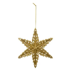 Ukras Za Jelku Star Gold