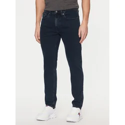 Tommy Jeans Kavbojke Austin  temno modra