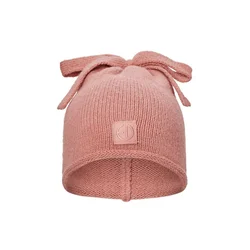 Elodie® mekana pletena zimska kapa, Rosy Bow