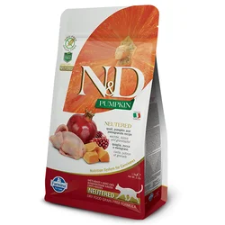 N&D Pumpkin hrana za sterilisane mačke - Quail & Pomegranate 1.5kg