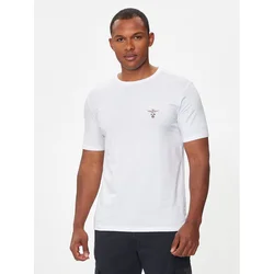 AERONAUTICA MILITARE Muška majica Underwear SCOTI001J508_BIANCO_73009, Bela