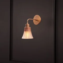 Opviq Zidna lampa E27 Socket, Bakar