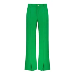Chiara Ferragni Ženske pantalone 74CBA147-N0103-144, Zelene