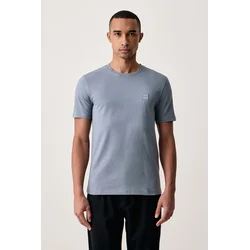 BOSS Majica Tales  50508584 Modra Relaxed Fit