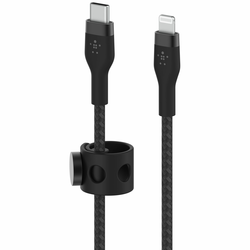 Belkin Flex Lightning/USB-C 15W 1m mfi. cert. black CAA011bt1MBK