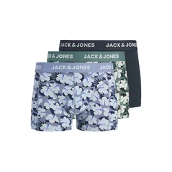 JACK & JONES Boksarice JACBEN marine / zelena / sivka